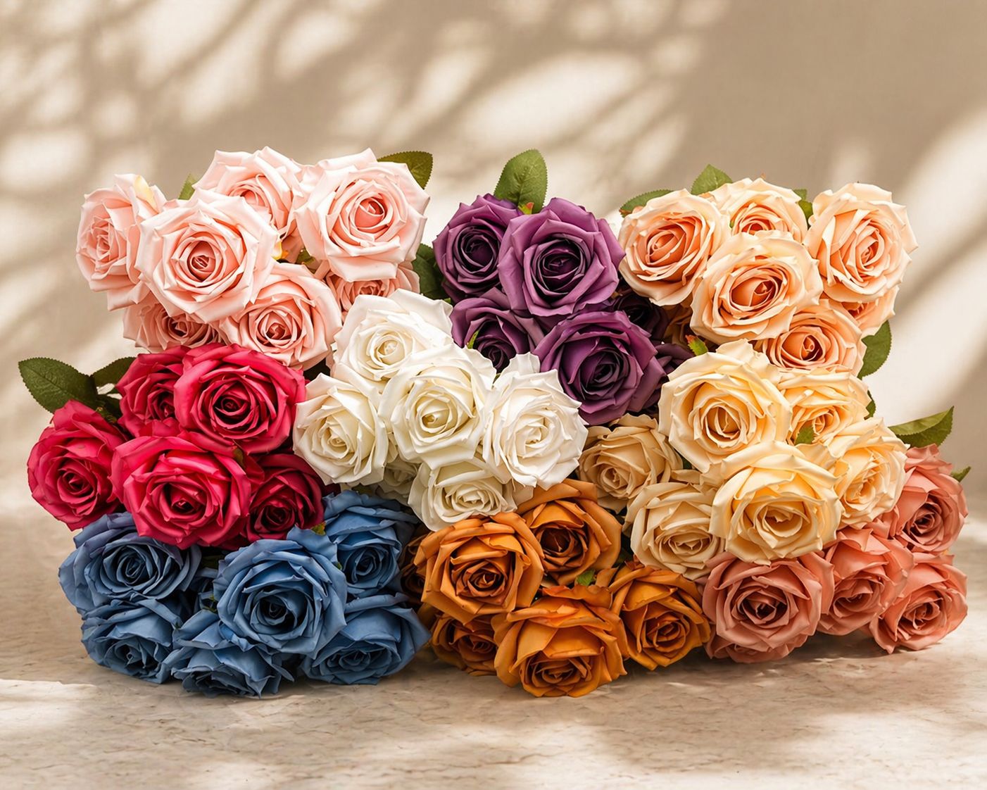 Zijden bloemen